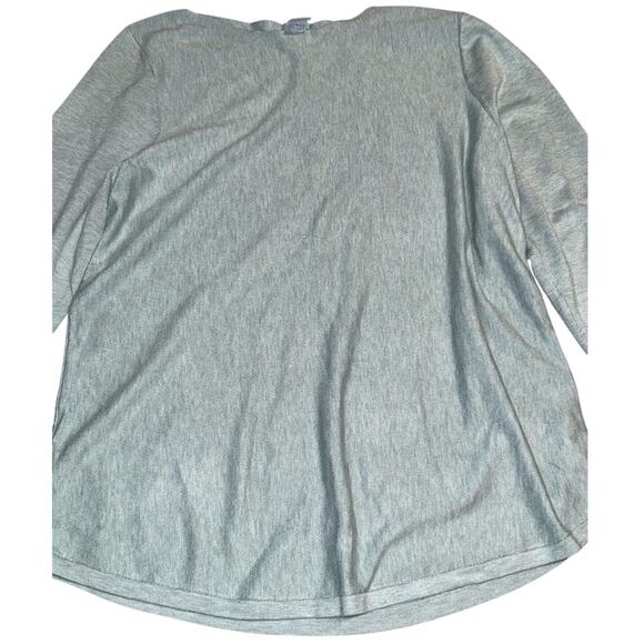 Chico's Solid Batueau Pullover Sweater, Iced Sage Green, Size 2 (Large/XL), NWT - Picture 2 of 7